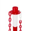 PVC Queuing barrier post with water base