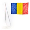 Steag România 60 x 90 cm. pentru exterior cu țăruș de lemn 130 cm