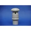 Pvc decorative flagpole top mushroom type