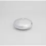 Pvc decorative flagpole top silver mushroom type