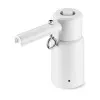 Banner head with rotating arm for fiberglass flagpole