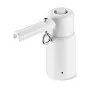 Banner head with rotating arm for fiberglass flagpole