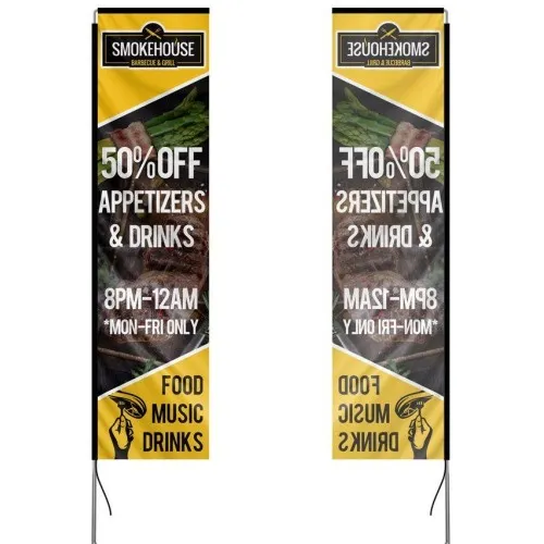 Advertising flagpole Banner type size M