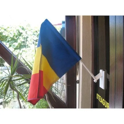 Flag of Romania 30/45 cm with car glass holder