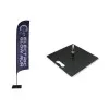 Steel plate base - 4 kg.