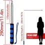 Lance metalică petru steaguri extensibilă, 200 cm