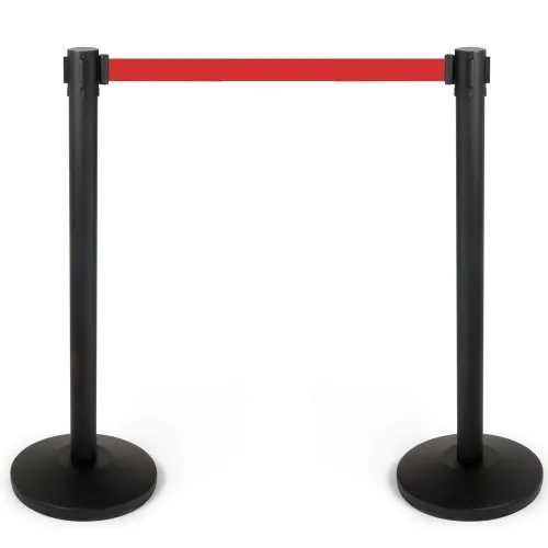 Delimitator cu bandă roșie 220 cm.