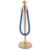 Velvet rope with gold ends