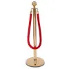 Gold post & rope barrier kit