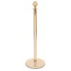 Gold post & rope barrier kit