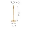 Gold post & rope barrier kit