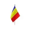 Flag of Romania 15/21 cm. with a wooden stick