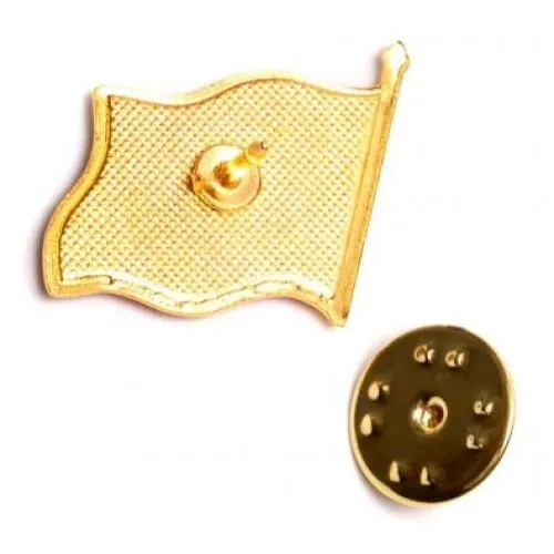 Flag of Romania metal pin badge