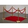 Gold post & rope barrier kit