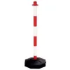PVC Queuing barrier post with water base