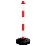 PVC Queuing barrier post with water base
