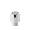 Rotating head for aluminium flagpole