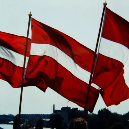 Flag of Latvia