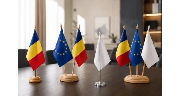 Desk flag holders
